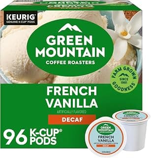 French Vanilla Decaf, Single-Serve Keurig K-Cup Pods, Flavored…