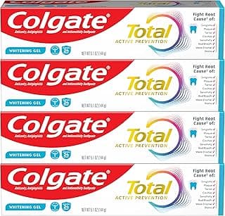Colgate Total Active Prevention Whitening Gel Toothpaste…