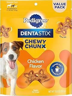 Dentastix Chewy Chunx Small & Medium Dog Treats Chicken Flavor