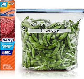 Hefty Press to Close Plastic Freezer Bags