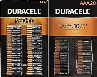Duracell CopperTop Alkaline Batteries Variety Pack - 48 AA…
