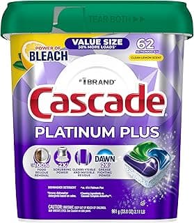 Cascade Platinum Plus Dishwasher Pods