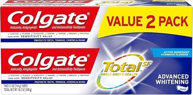 Colgate Total Advanced Whitening Toothpaste with Fluoride