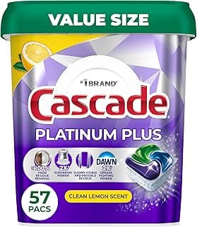Cascade Platinum Plus Dishwasher Pods