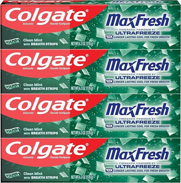 Colgate MaxFresh Clean Mint Toothpaste Pack