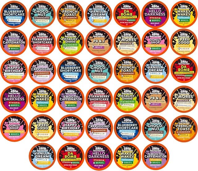 Assorted Variety Pack Coffee Pods Compatible with Keurig…