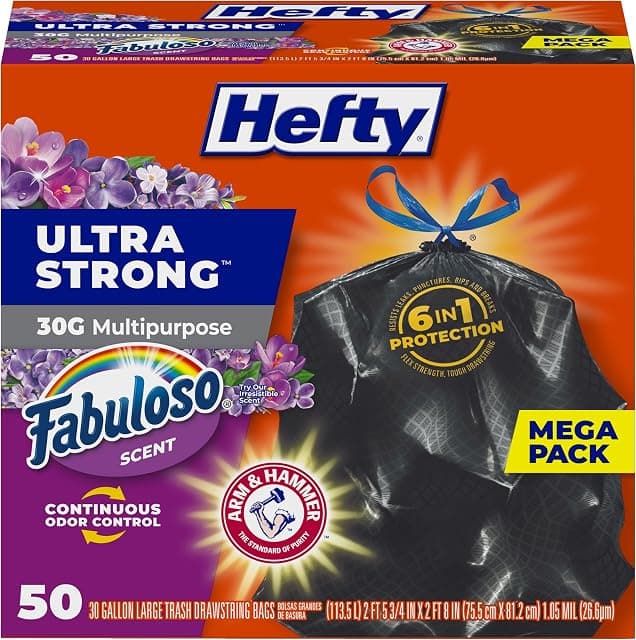 Hefty Ultra Strong 30 Gallon Trash Bags