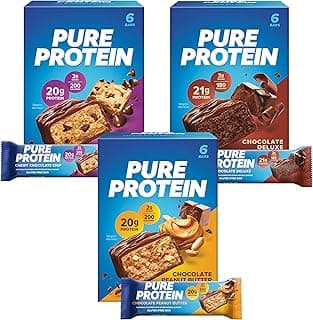 Pure Protein Bars, High Protein, Nutritious Snacks to Support…
