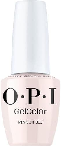 OPI GelColor Pink in Bio | Opaque Soft Muted Blush Pink Crème…