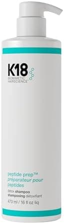 K18 Peptide Prep Detox Shampoo - Color Safe Clarifying Shampoo…
