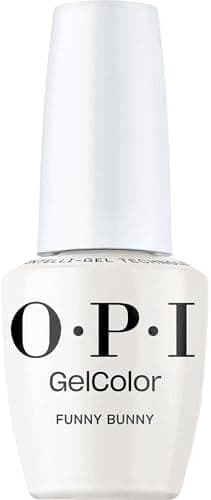OPI GelColor Funny Bunny | Sheer Soft White Crème LED Cure Gel…