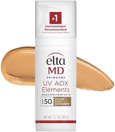 EltaMD UV AOX Elements Tinted Mineral Face Sunscreen Lotion