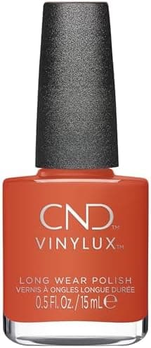 CND Vinylux Longwear Orange Nail Polish