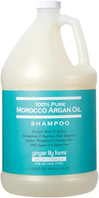 Ginger Lily Farms Salon Formula 100% Pure Morocco Argan Oil…