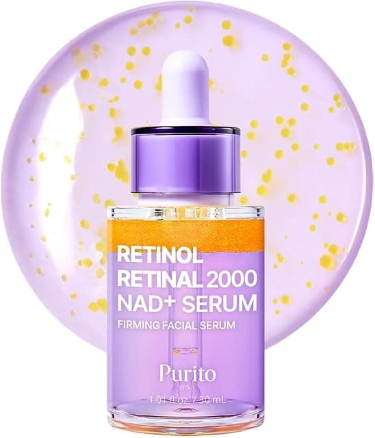 PURITO Retinol 0.1% + Retinal 0.1% Anti-Aging Facial Serum…