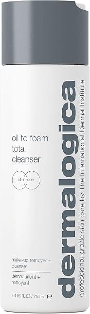 Oil To Foam Total Cleanser for face - Removes make-up