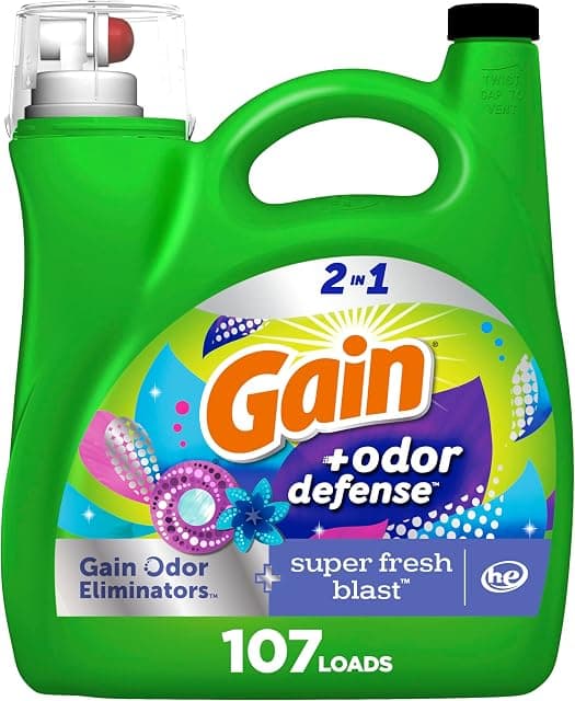 Gain + Odor Defense Liquid Laundry Detergent
