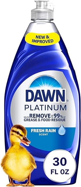 Platinum Dish Soap Fresh Rain Scent Liquid Dishwashing…