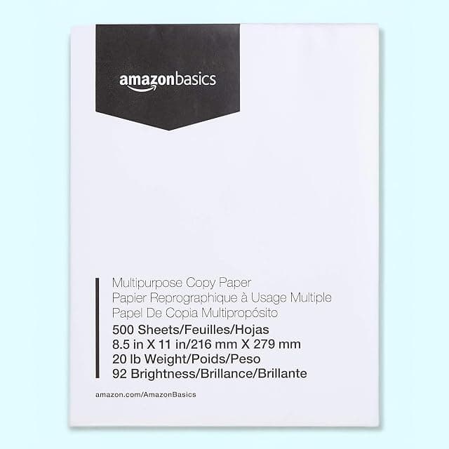 Amazon Basics Multipurpose Copy Printer Paper