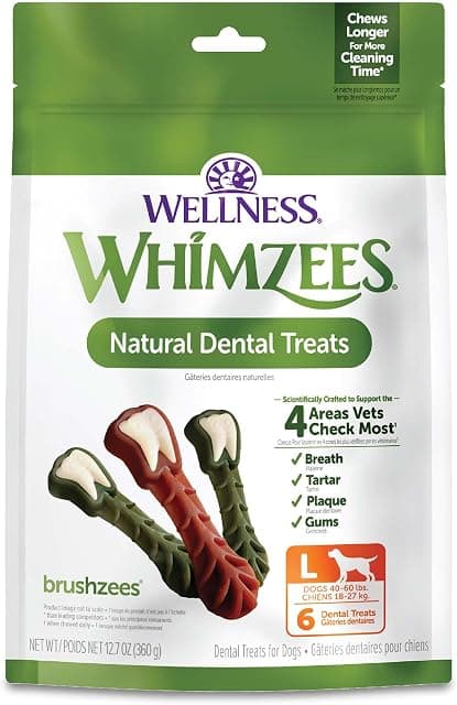 Wellness Brushzees Natural Dog Dental Treat