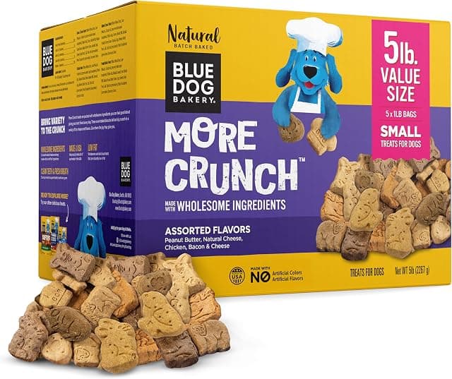 Blue Dog Bakery More Crunch Small Assorted Flavors
