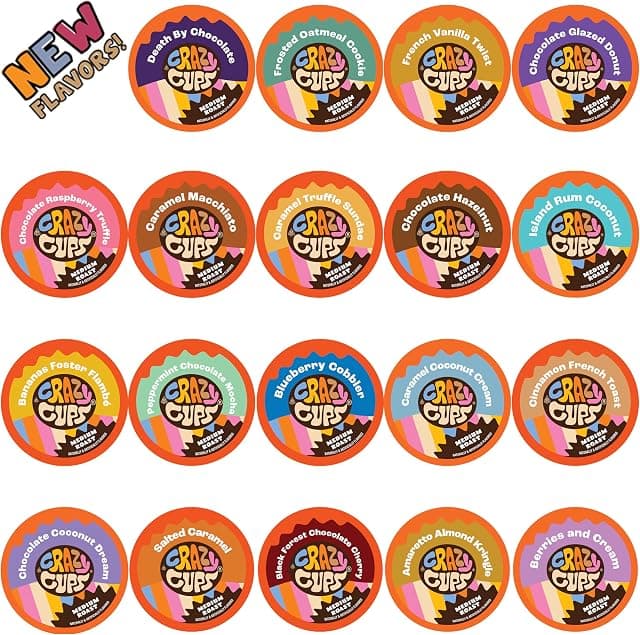 Flavored Coffee in Single Serve Coffee Pods - Flavor Coffee…